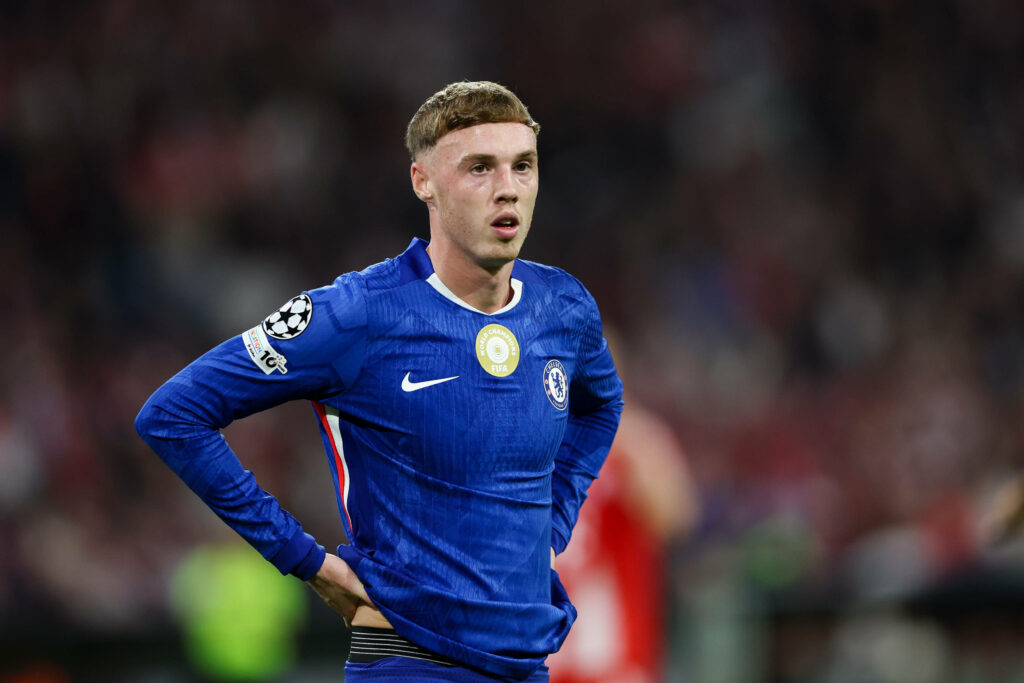 Cole Palmer in action for Chelsea