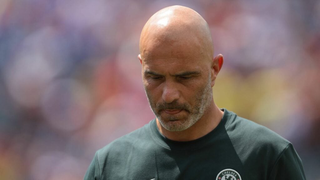 Enzo Maresca's Chelsea take on Everton.