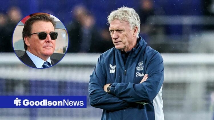 David Moyes next to Dan Friedkin