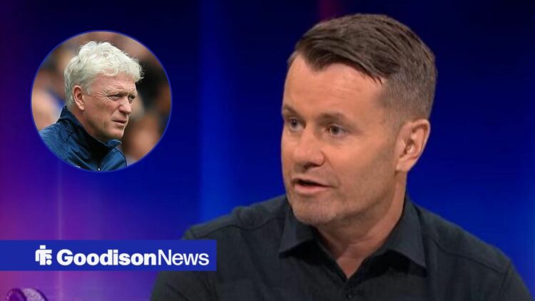 David Moyes next to Shay Given