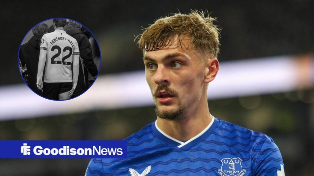 Everton player confirms likely injury layoff with social media message