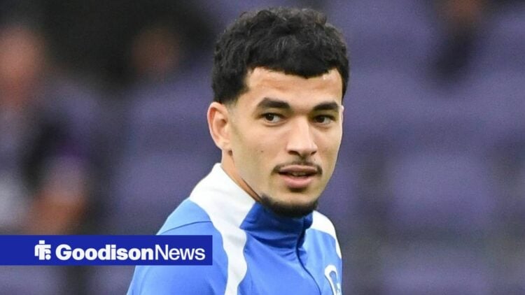 Zakaria El Ouahdi playing for Genk