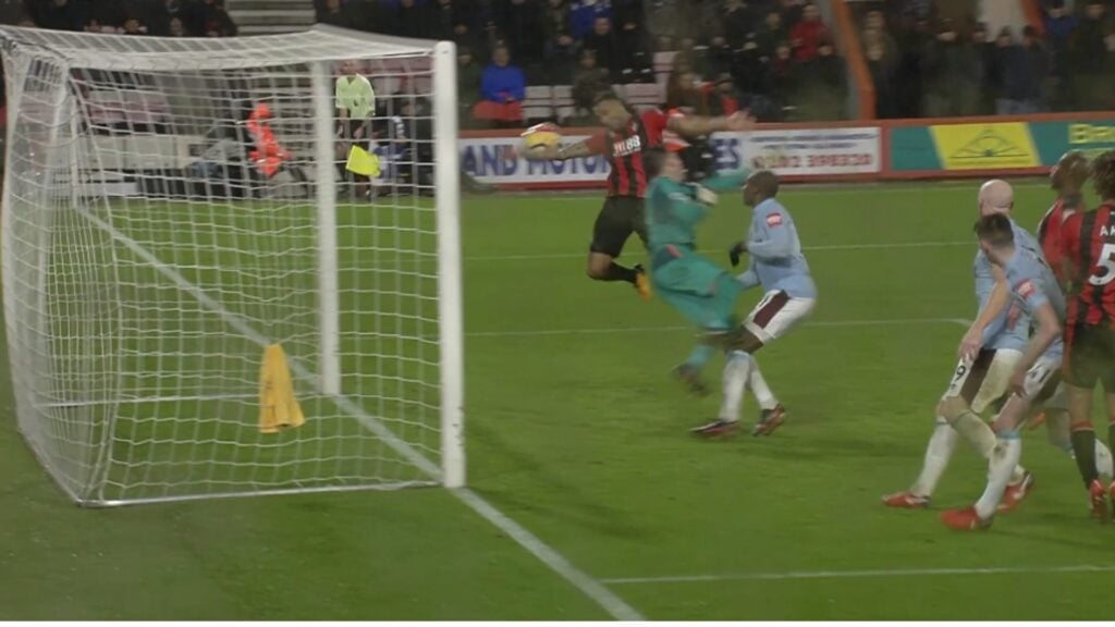 Callum Wilson West Ham vs Bournemouth