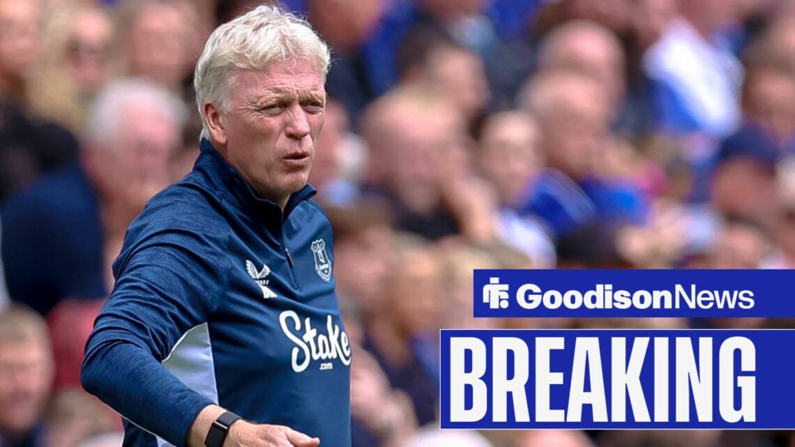 David Moyes in charge of Everton