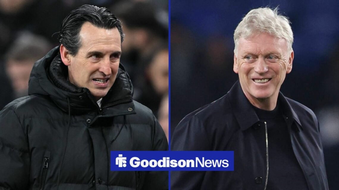 Unai Emery and David Moyes