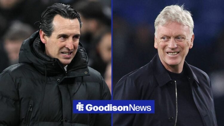Unai Emery and David Moyes