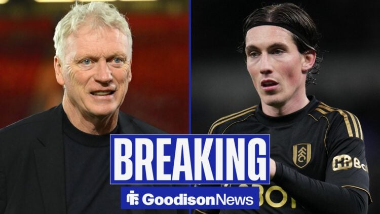 David Moyes and Harry Wilson