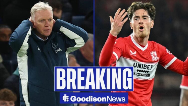 David Moyes and Hayden Hackney split image