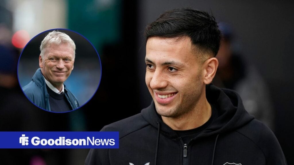 Everton stars react on social media as James Garner sends message