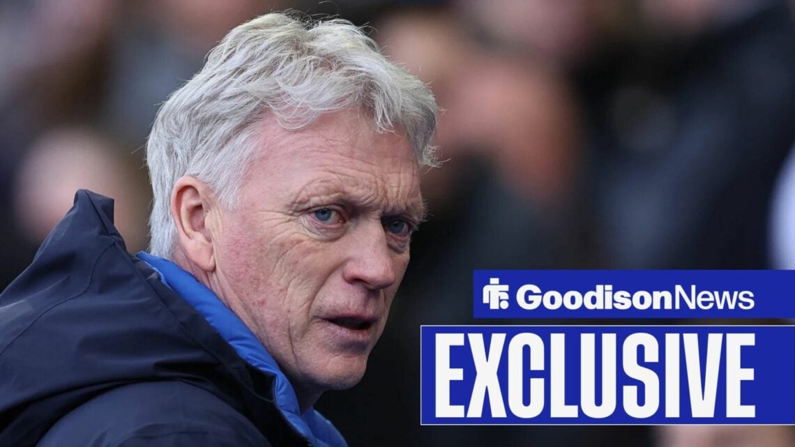 Everton manager David Moyes