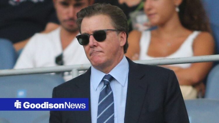 Dan Friedkin in sunglasses