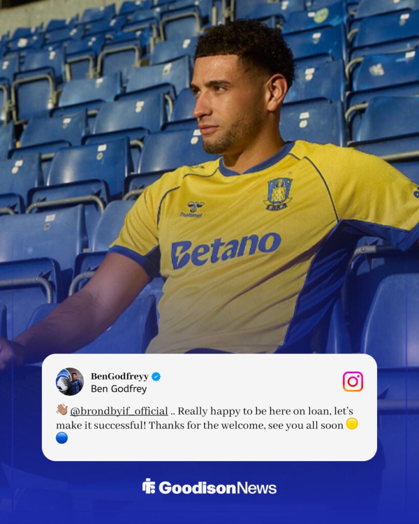 Ben Godfrey's Instagram post