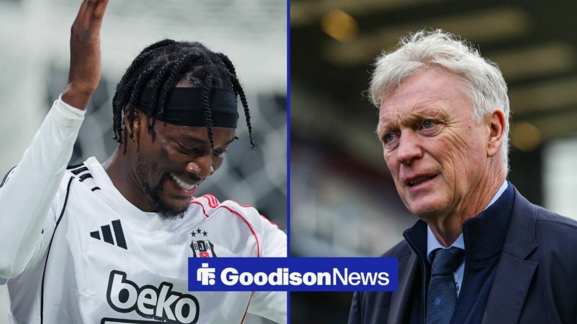 Everton target Tammy Abraham and David Moyes.