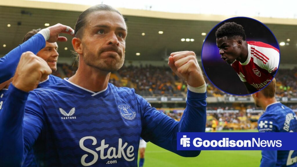 Jack Grealish likes post as Bukayo Saka sends two-word message after new Arsenal contract