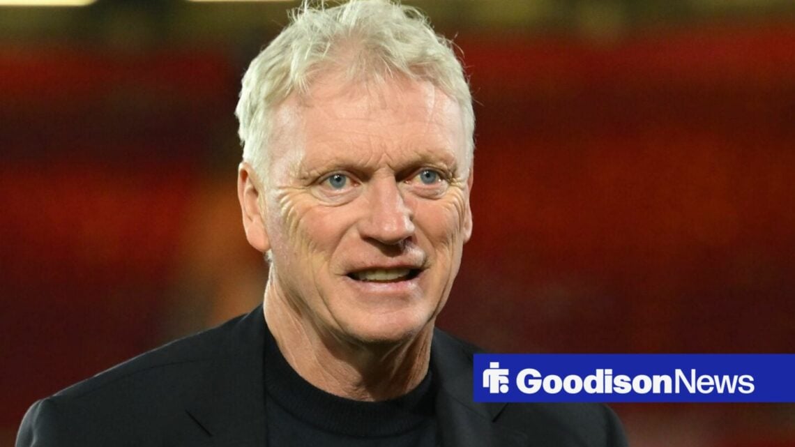 David Moyes smiling
