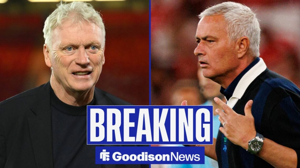 David Moyes and Jose Mourinho