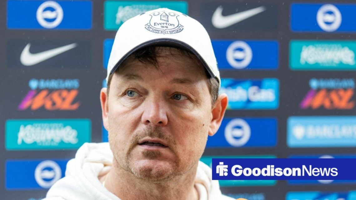 Former Everton Women's boss Brian Sorenson.