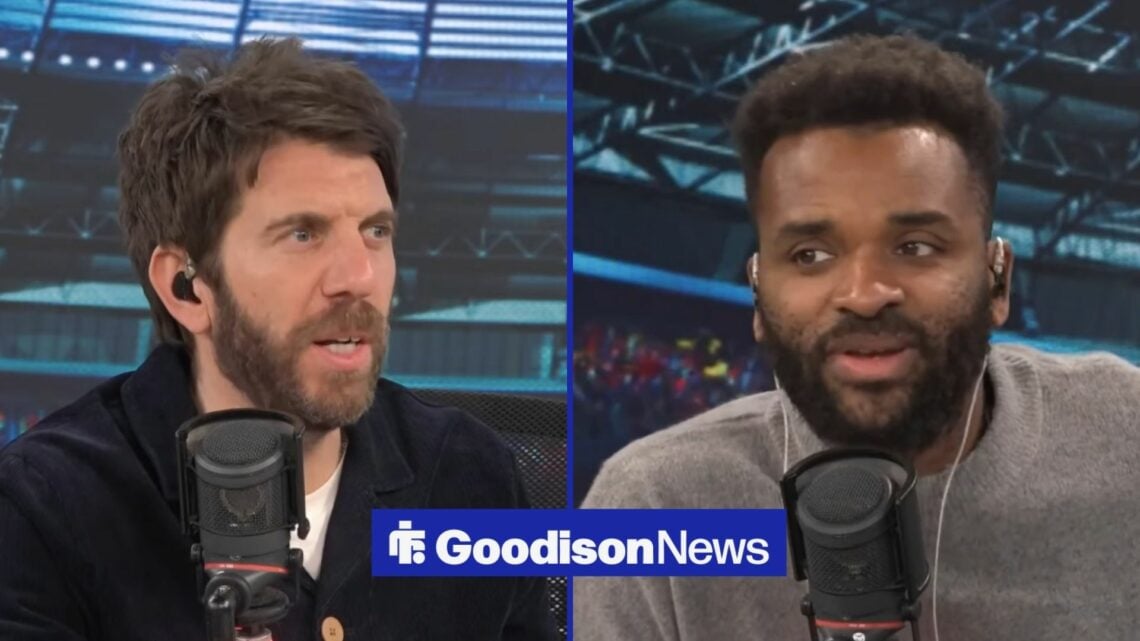 Darren Bent and Andy Goldstein were talking about Everton.