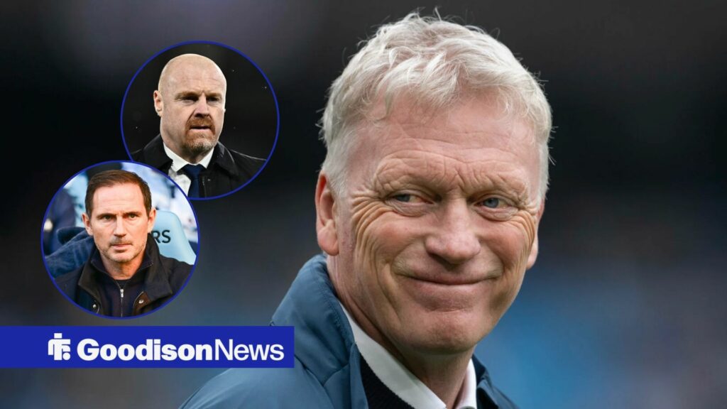 View: David Moyes puts Frank Lampard and Sean Dyche to shame in latest Everton reveal