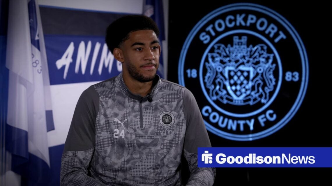 Tyler Onyango at Stockport County