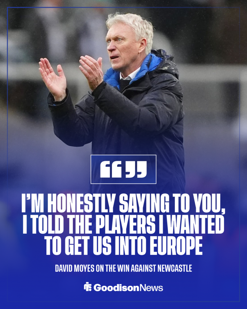 David Moyes quote on Europe