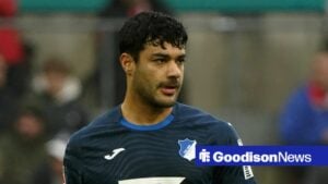 Ozan Kabak in action for Hoffenheim
