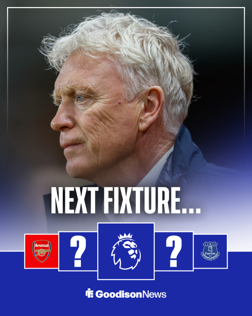 Arsenal vs Everton next fixture