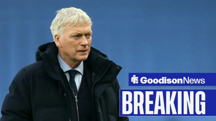 David Moyes wrapped up warm