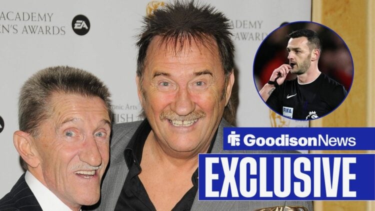 Chuckle Brothers at The British Academy Childrens Film and Television Awards, Andy Madley during the Nottingham Forest FC v Arsenal FC English Prem...