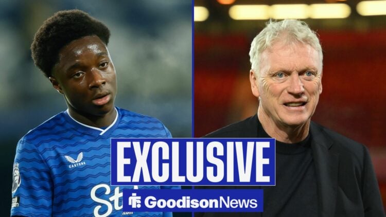 Demi Akarakiri of Everton during the Everton U21 vs PSV Eindhoven U21 Premier League International Cup match, David Moyes manages Everton during th...