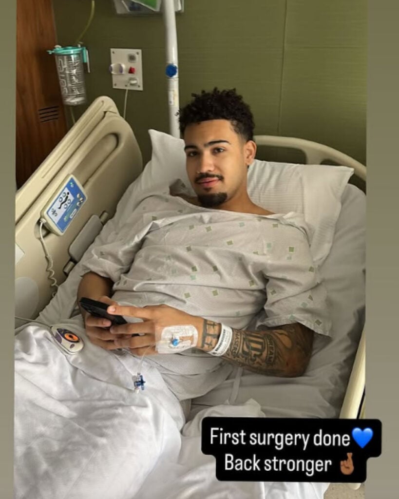 Francis Okoronkwo shares injury update