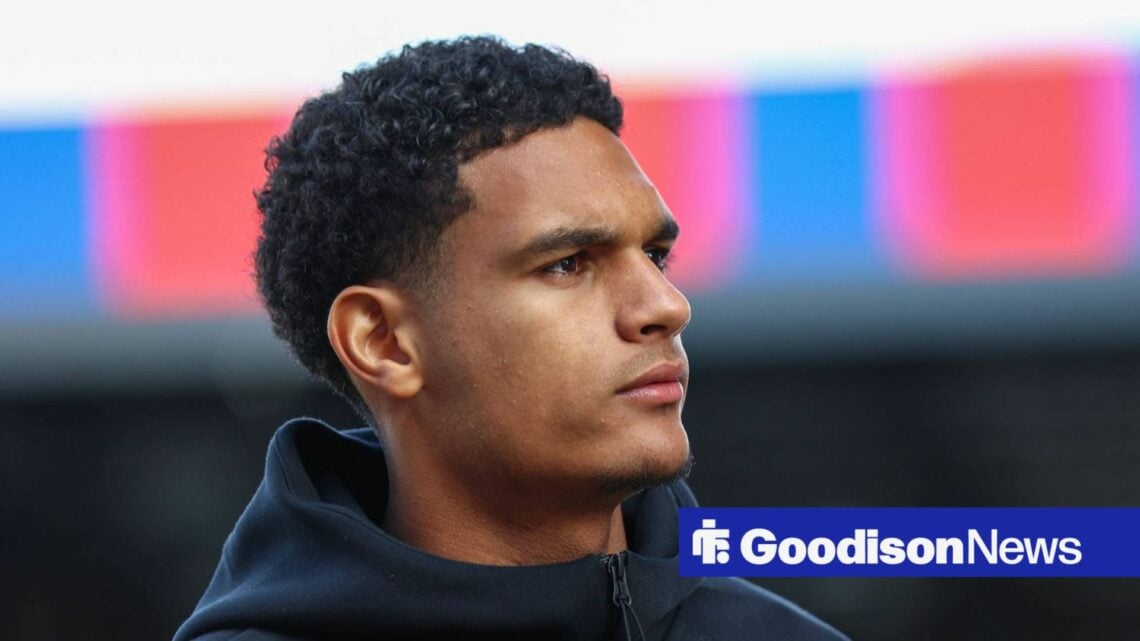 Everton linked Jarell Quansah pre-match in Crystal Palace vs Liverpool.