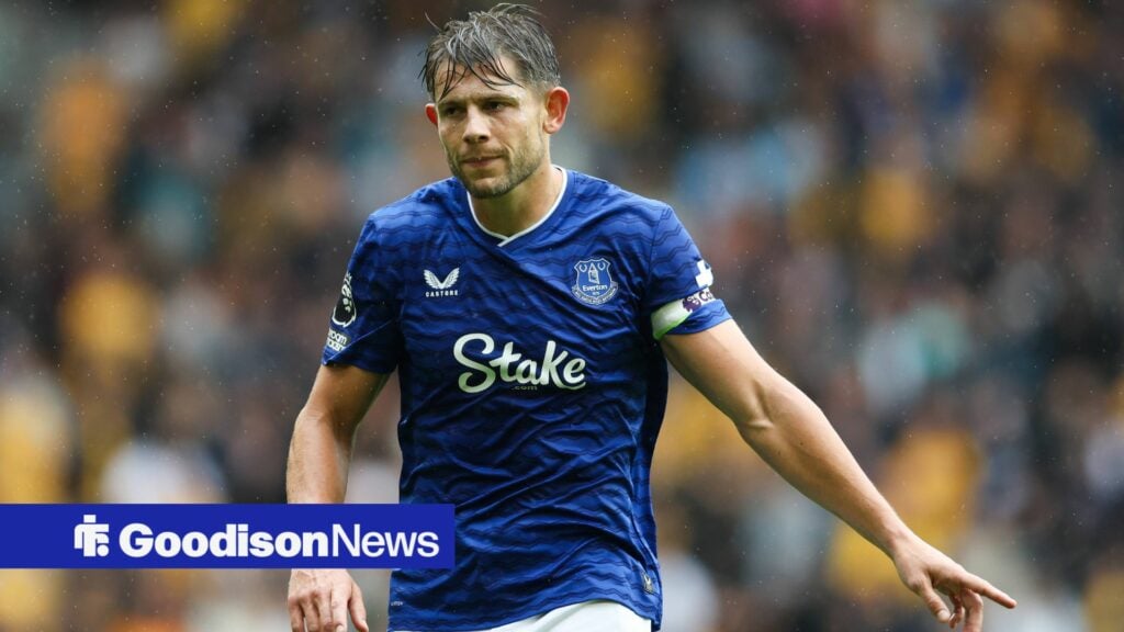 James Tarkowski jokes about Everton social media post - 'Terrible'