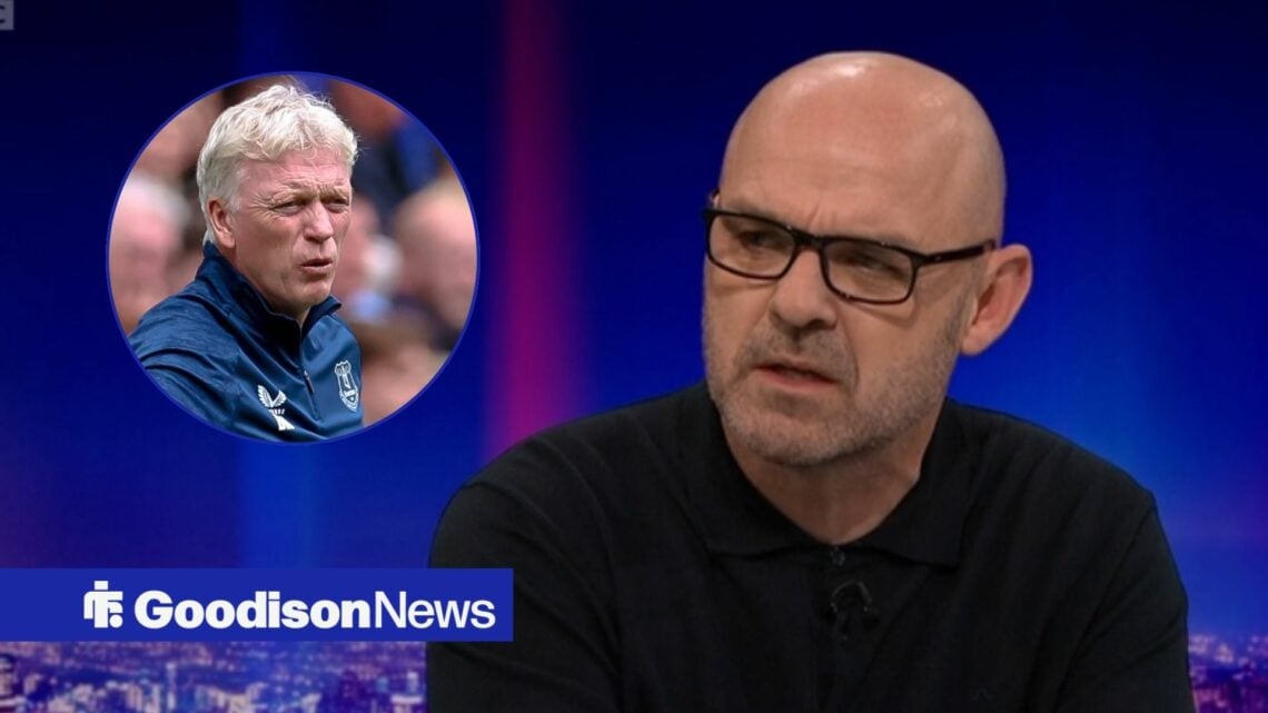 David Moyes (inset) and Danny Murphy