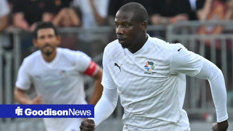 Abdoulaye Doucoure playing for Saudi Pro League side Neom SC