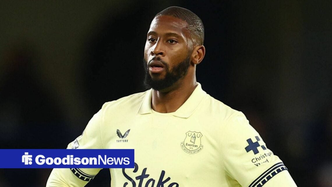 Beto looking worried for Everton