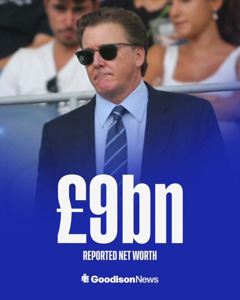 Everton Dan Friedkin reported net worth