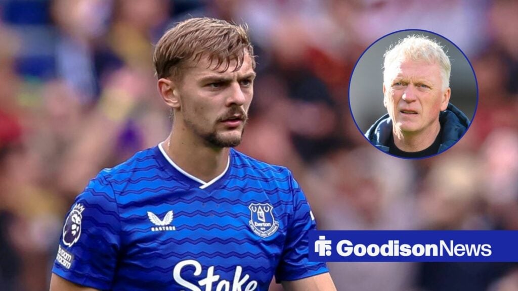 Everton star reveals dressing room talks over issue that is 'killing' David Moyes' side
