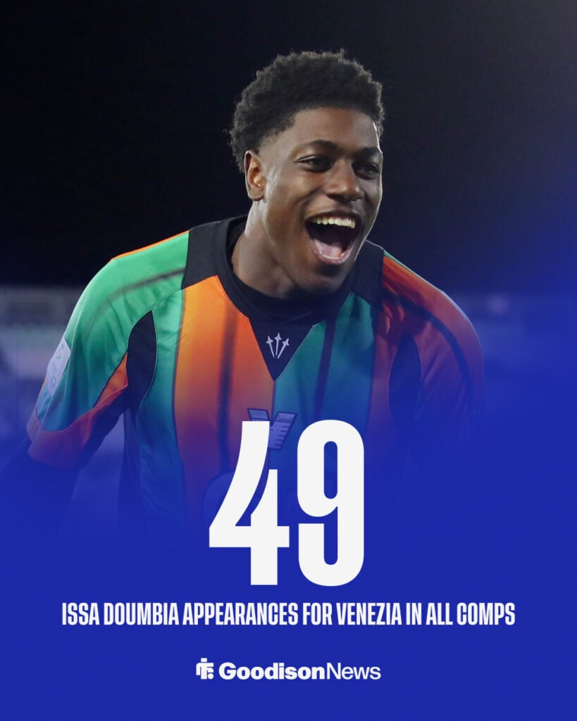 Issa Doumbia has made 49 appearances for Venezia