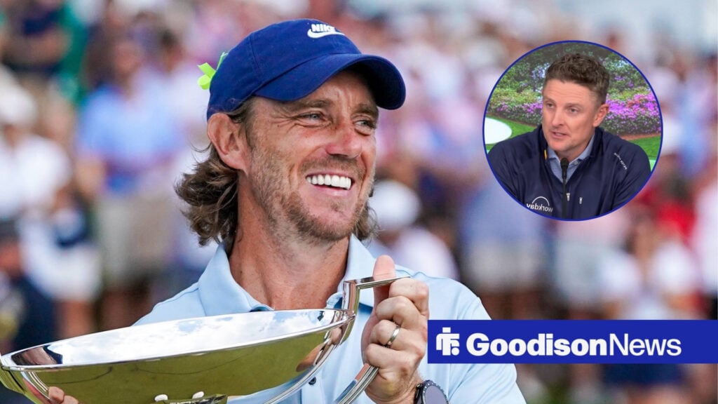 Justin Rose sends Tommy Fleetwood message after Everton announcement