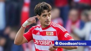 Diogo Leita in action for Union Berlin