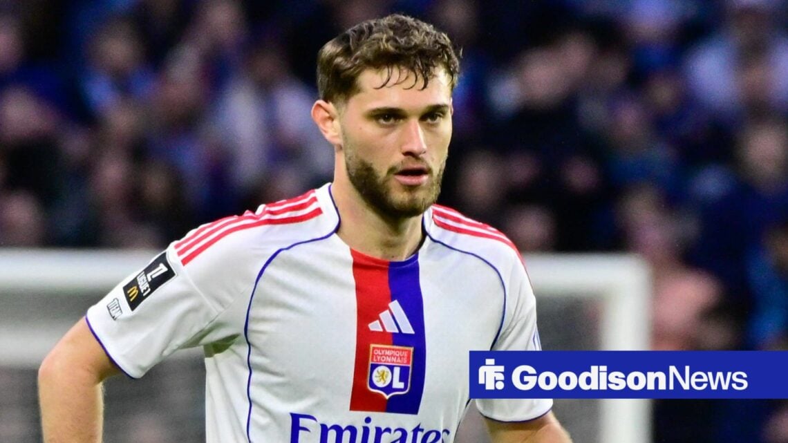 Tanner Tessmann in action for Lyon