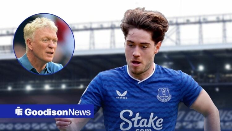 David Moyes looking at Everton transfer target Hayden Hackney.