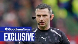 Premier League referee Michael Oliver