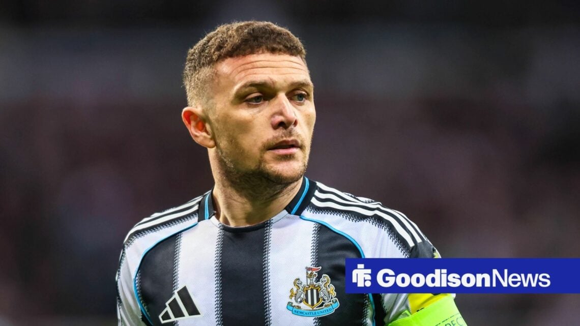 Kieran Trippier playing for Newcastle United