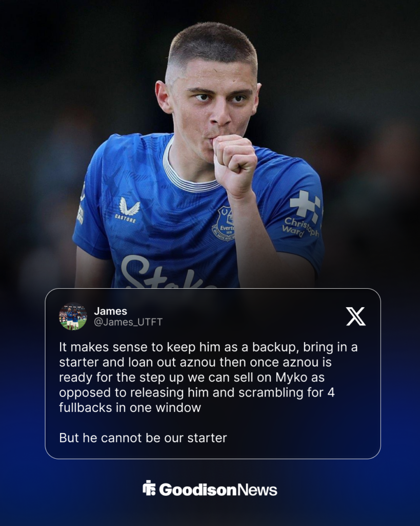 Adam Aznou, Vitalii Mykolenko, Everton's summer transfer suggestions.
