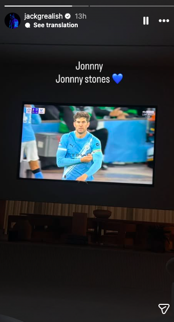 Everton star Jack Grealish's message to John Stones.