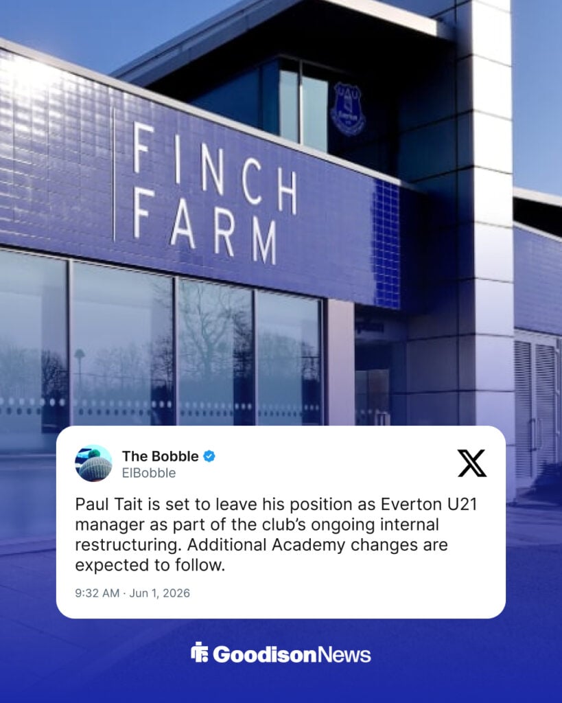 Everton's Finch Farm academy.